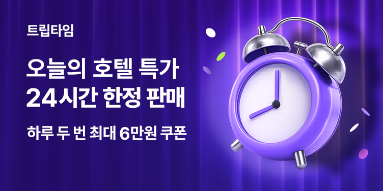 트립닷컴 호텔 트립타임 — 매일 새로워지는 호텔 특가!